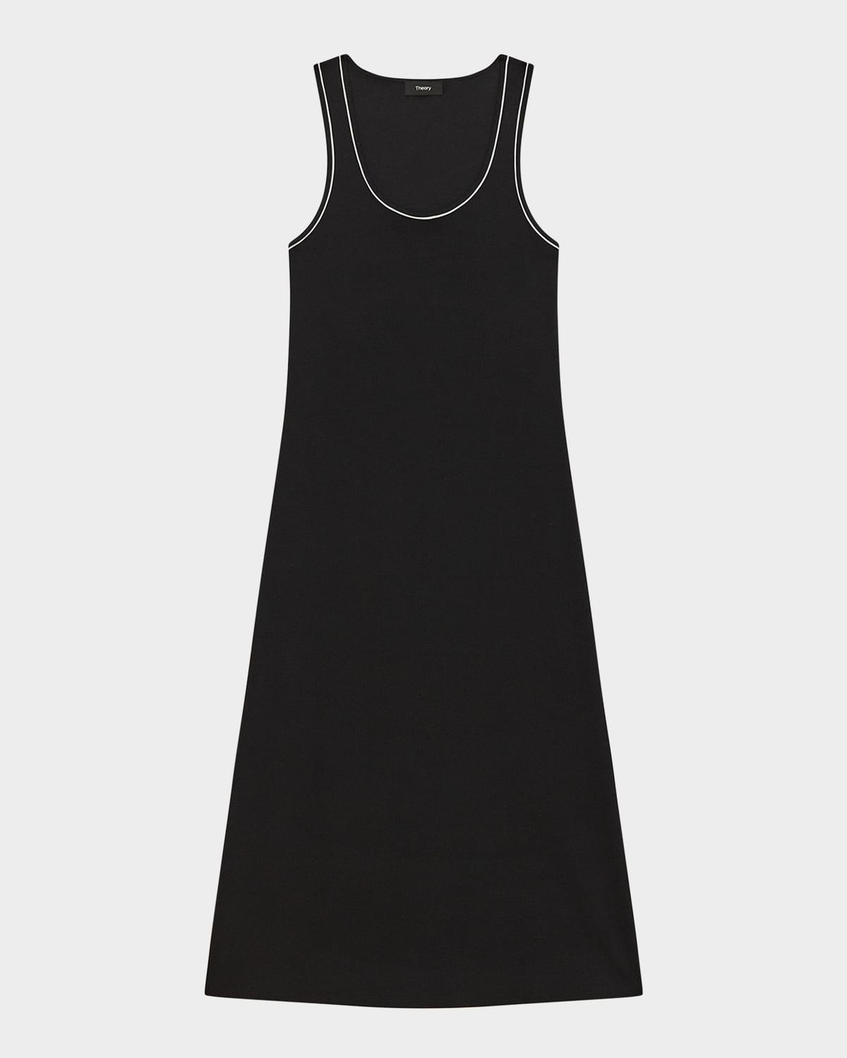 perry knit ribbed tank dress