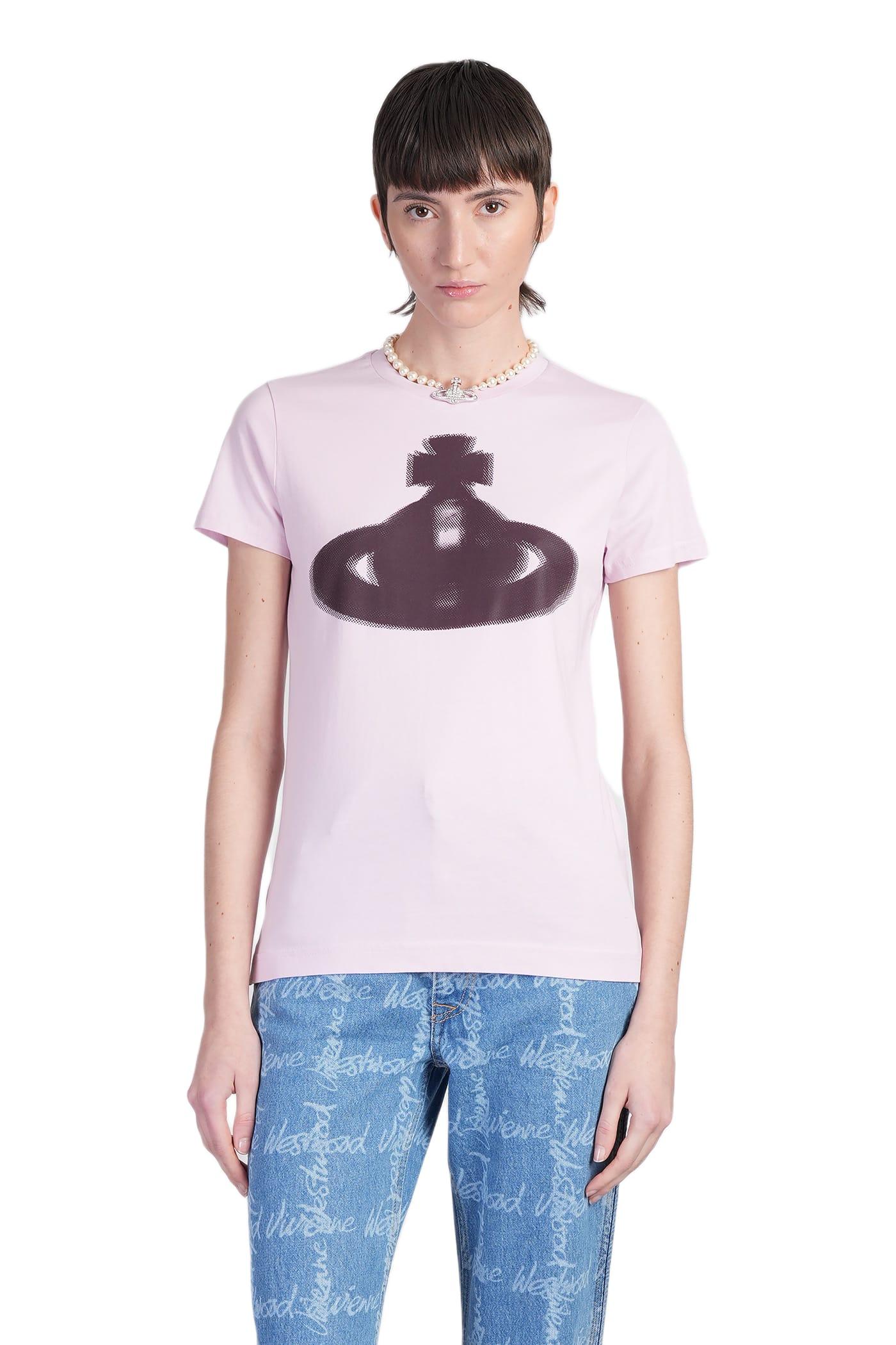 peru t-shirt in rose-pink cotton