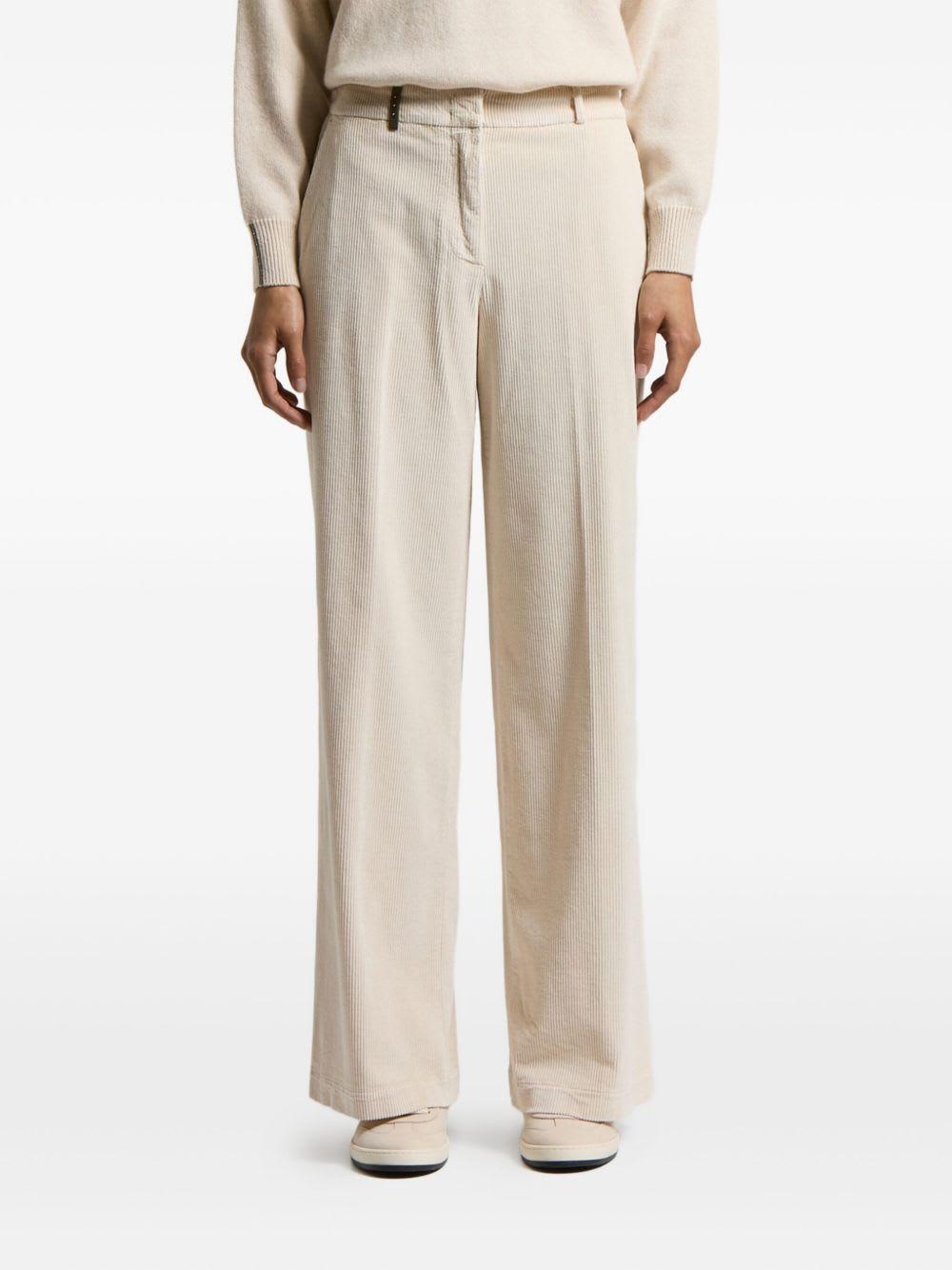 peserico cordless trousers
