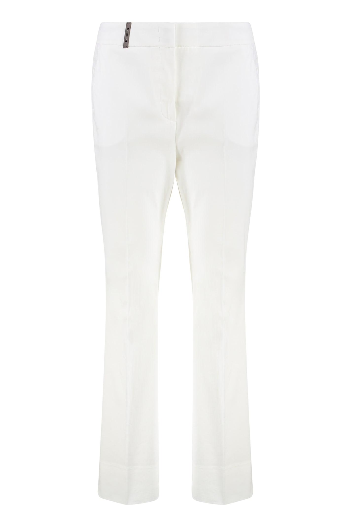peserico cotton trousers