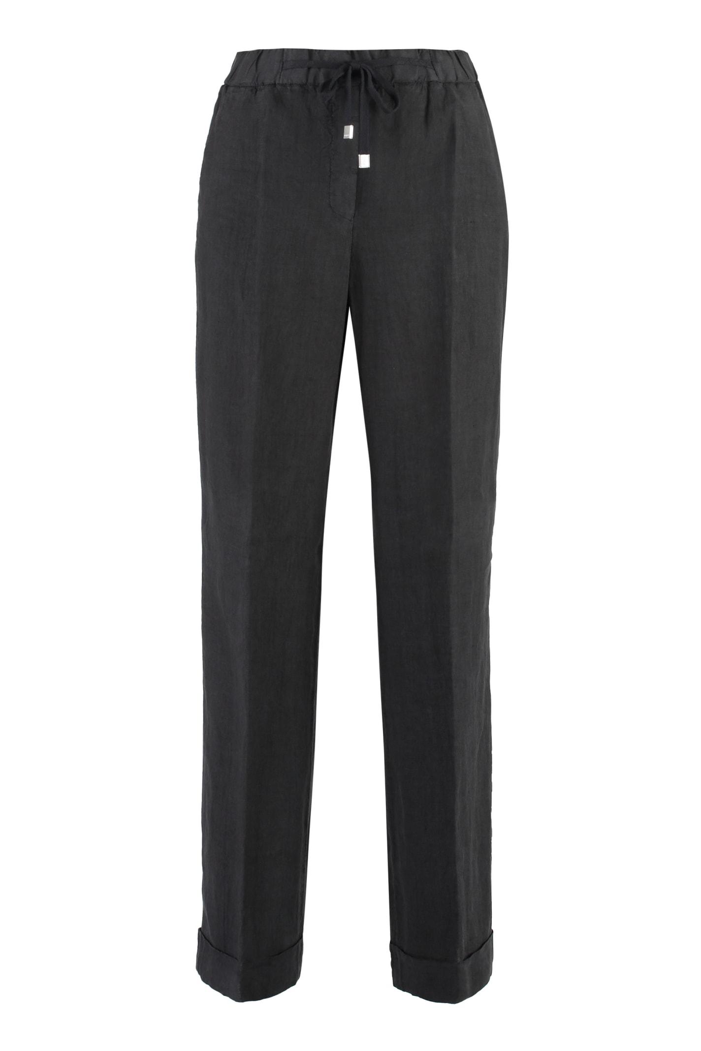 peserico linen trousers