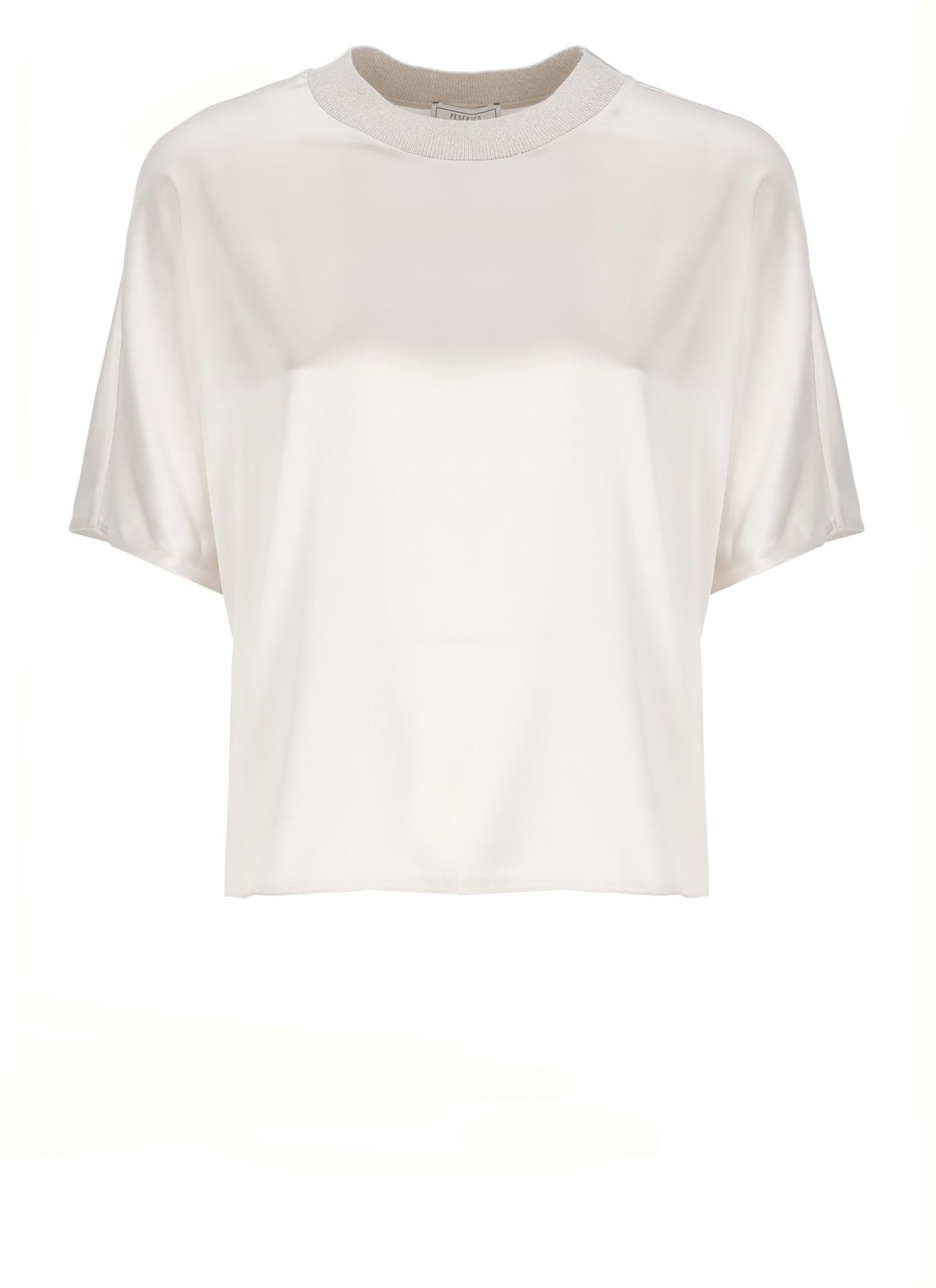 peserico silk blouse