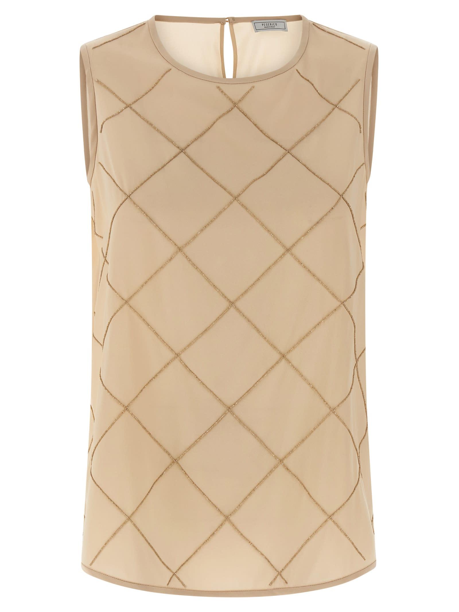 peserico silk top
