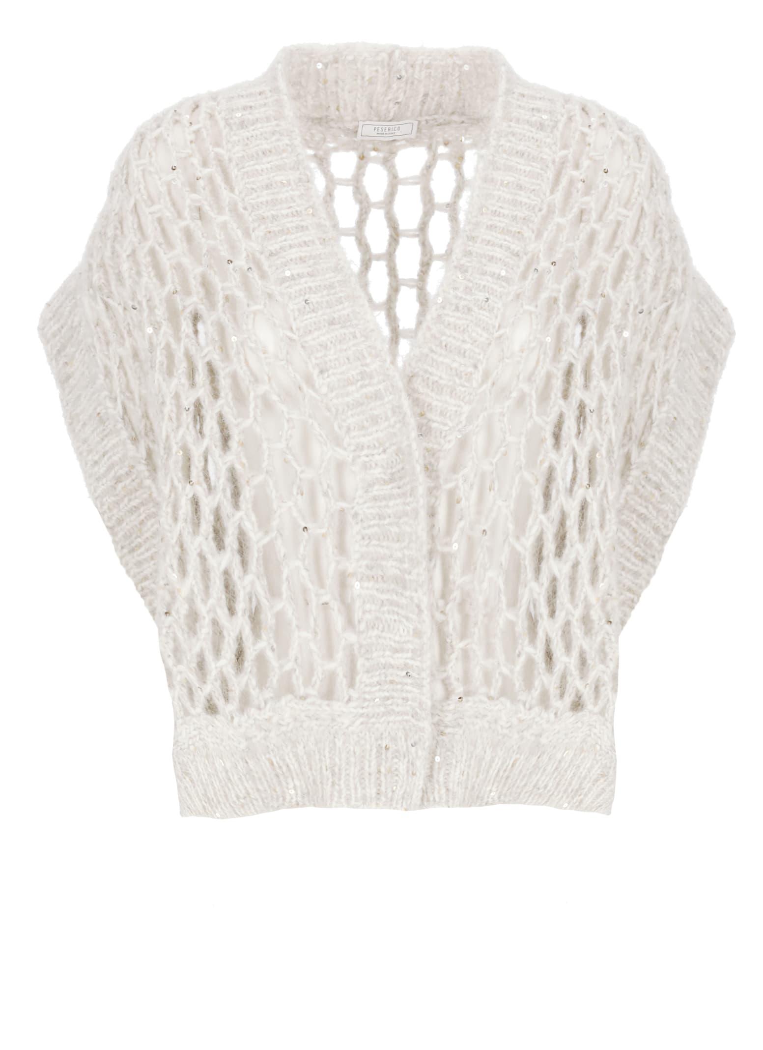 peserico sweater with paillettes