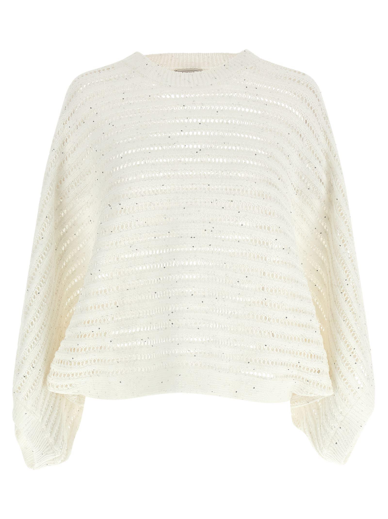 peserico tricot florette sweater