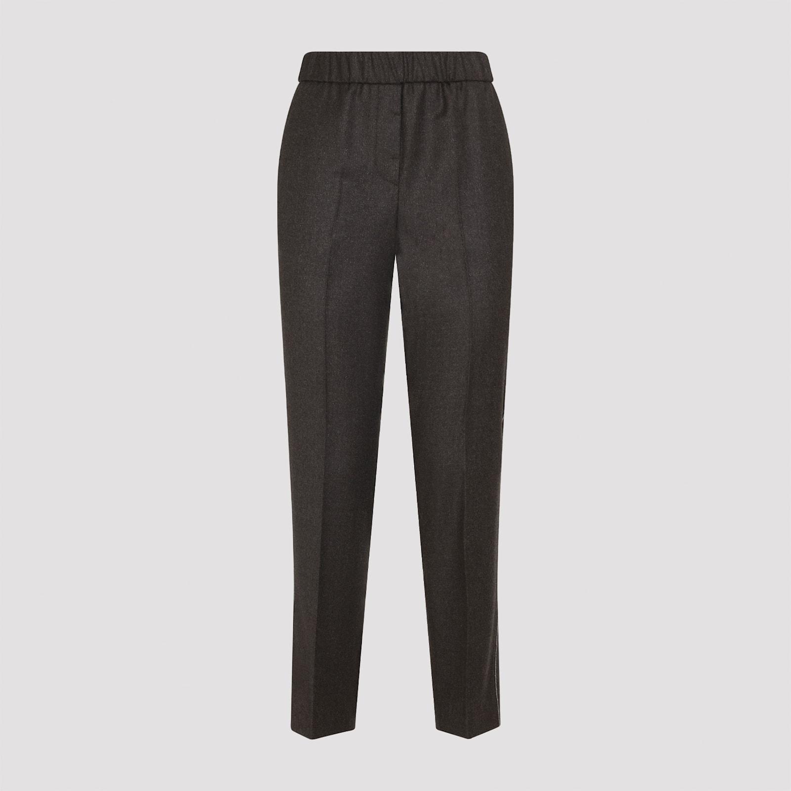 peserico virgin wool pants
