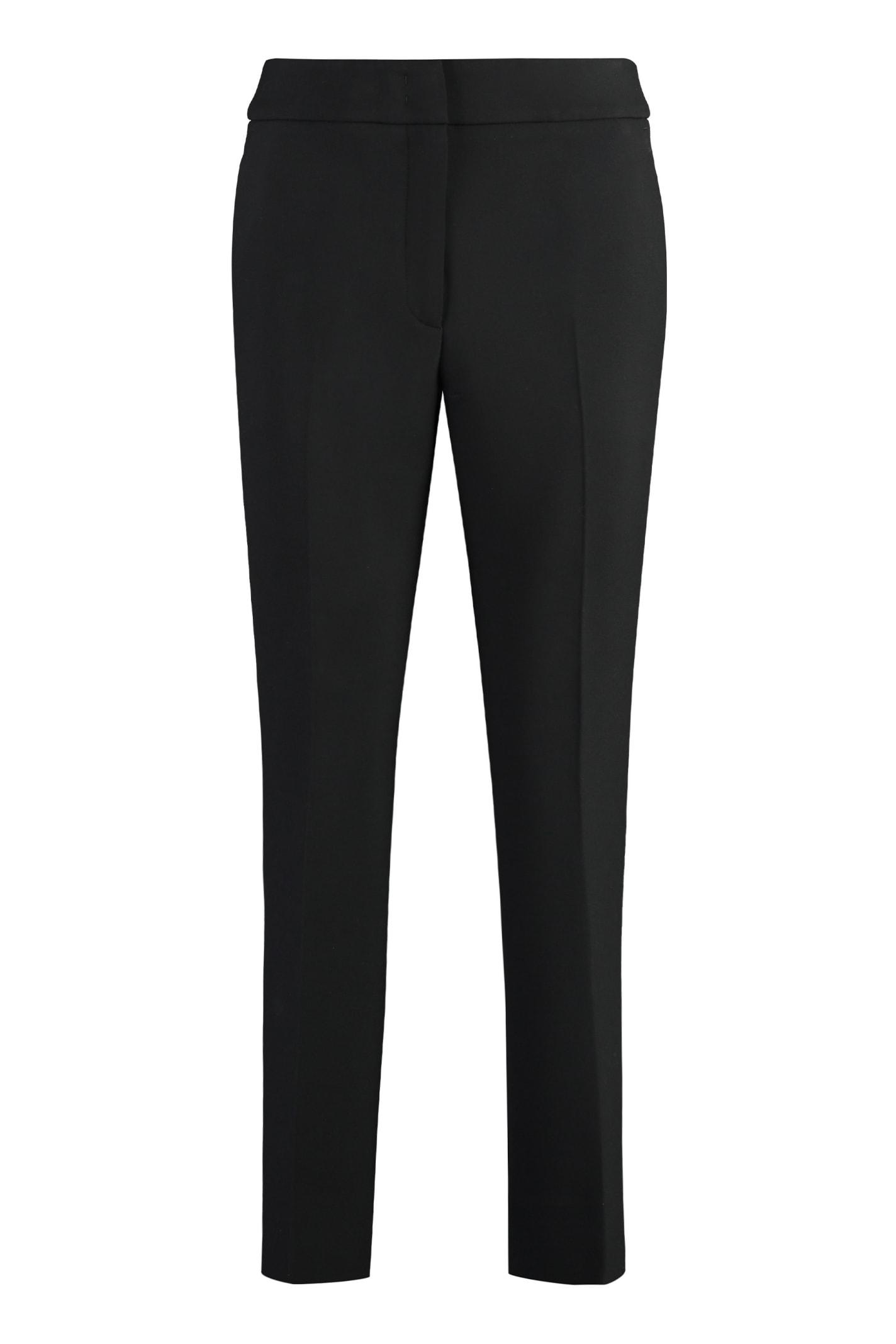 peserico viscose blend trousers