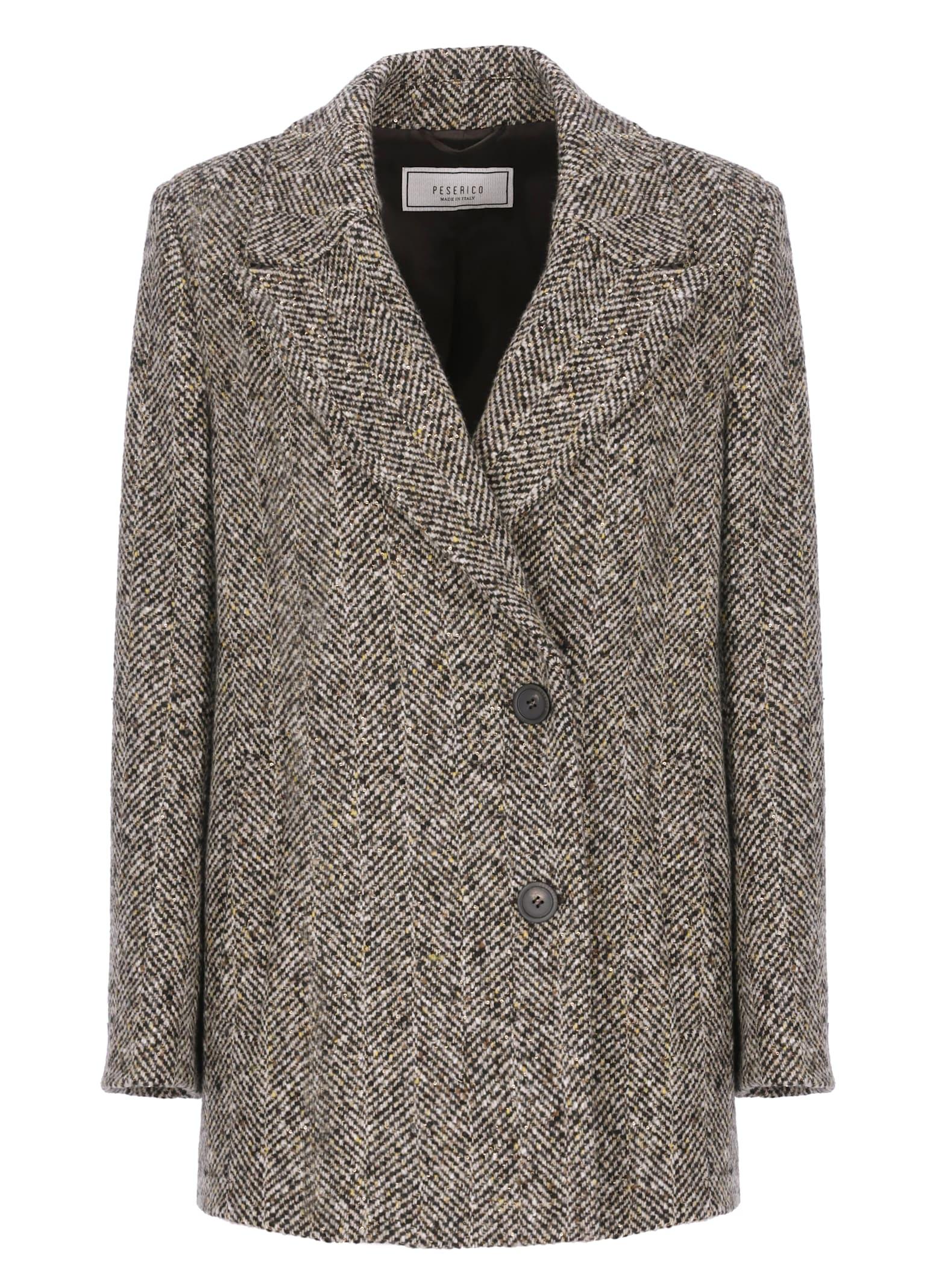 peserico wool blazer