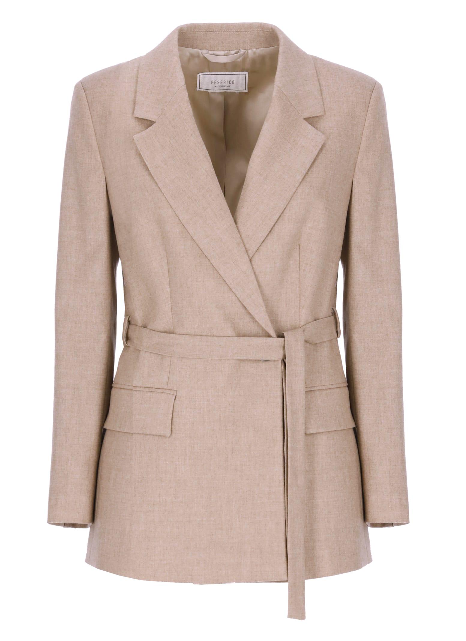 peserico wool blazer