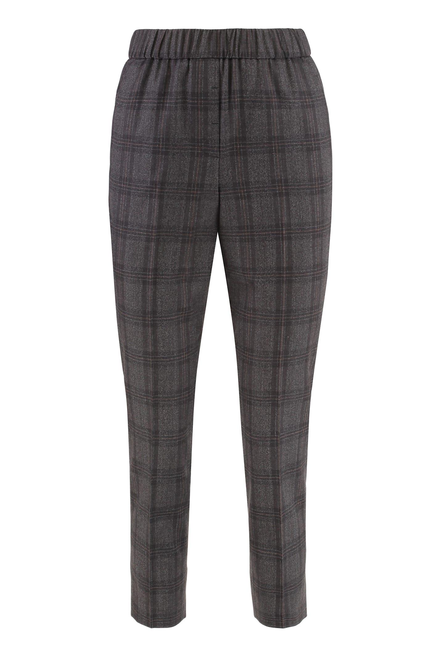 peserico wool trousers