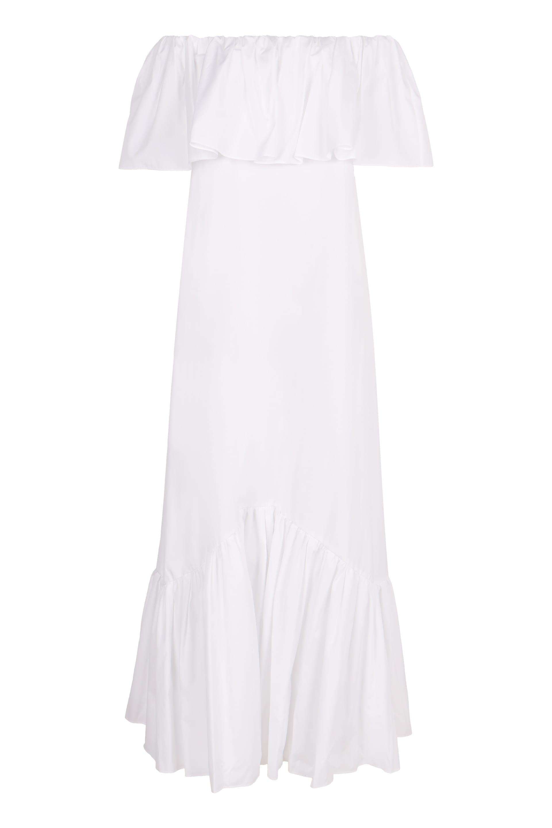 petali poplin maxi dress max mara studio