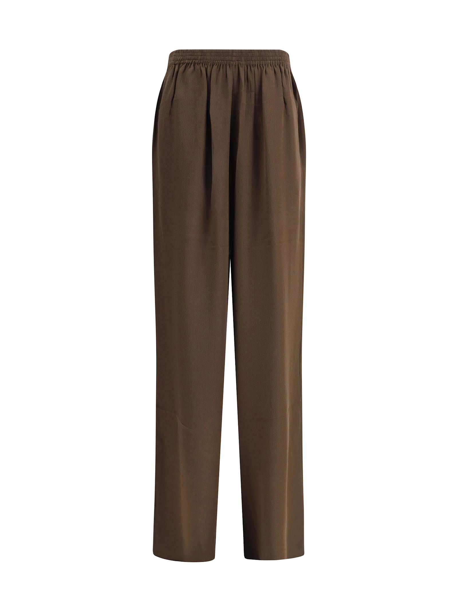 petar petrov silk wide leg pants