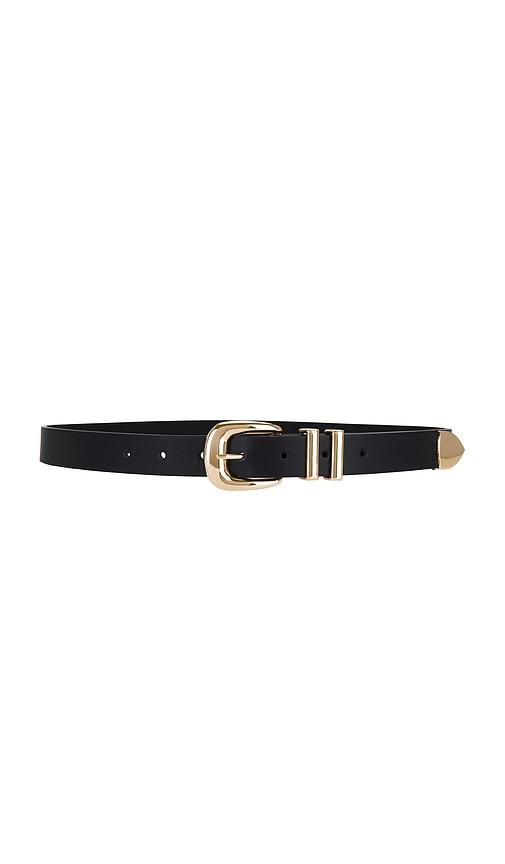 petit moments atlas belt in black.