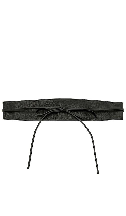 petit moments corset belt in black.