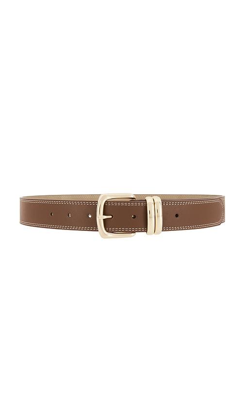 petit moments madison belt in tan.