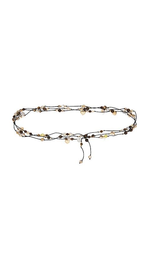 petit moments majorca belt in brown.