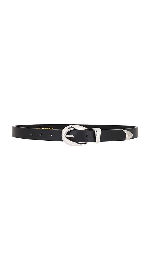 petit moments marisa belt in black.