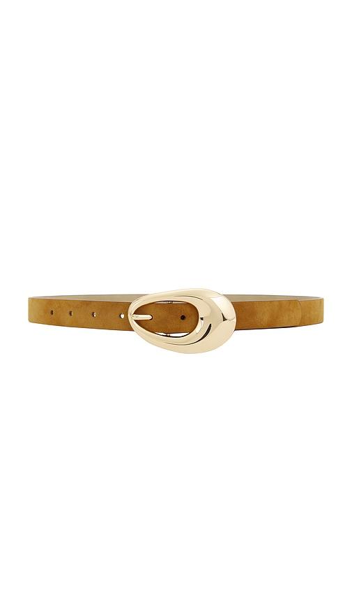petit moments molten belt in tan.