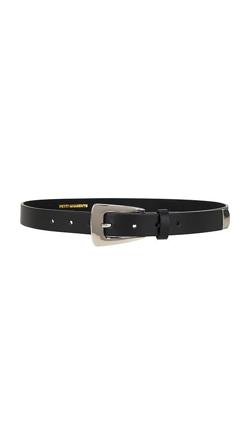petit moments reverie belt in black.