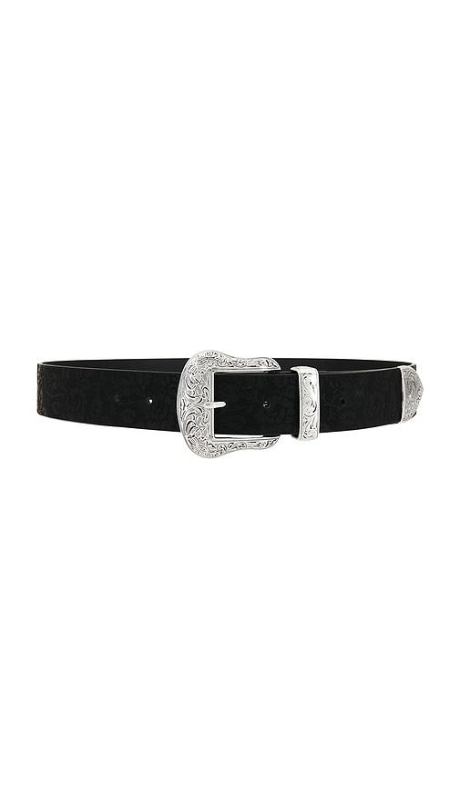 petit moments roswell belt in black.