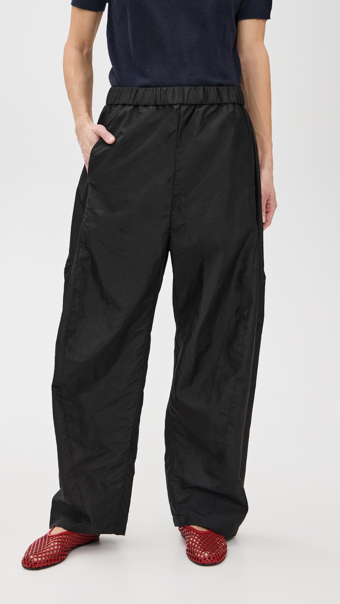 petite crispy nylon winslow pants