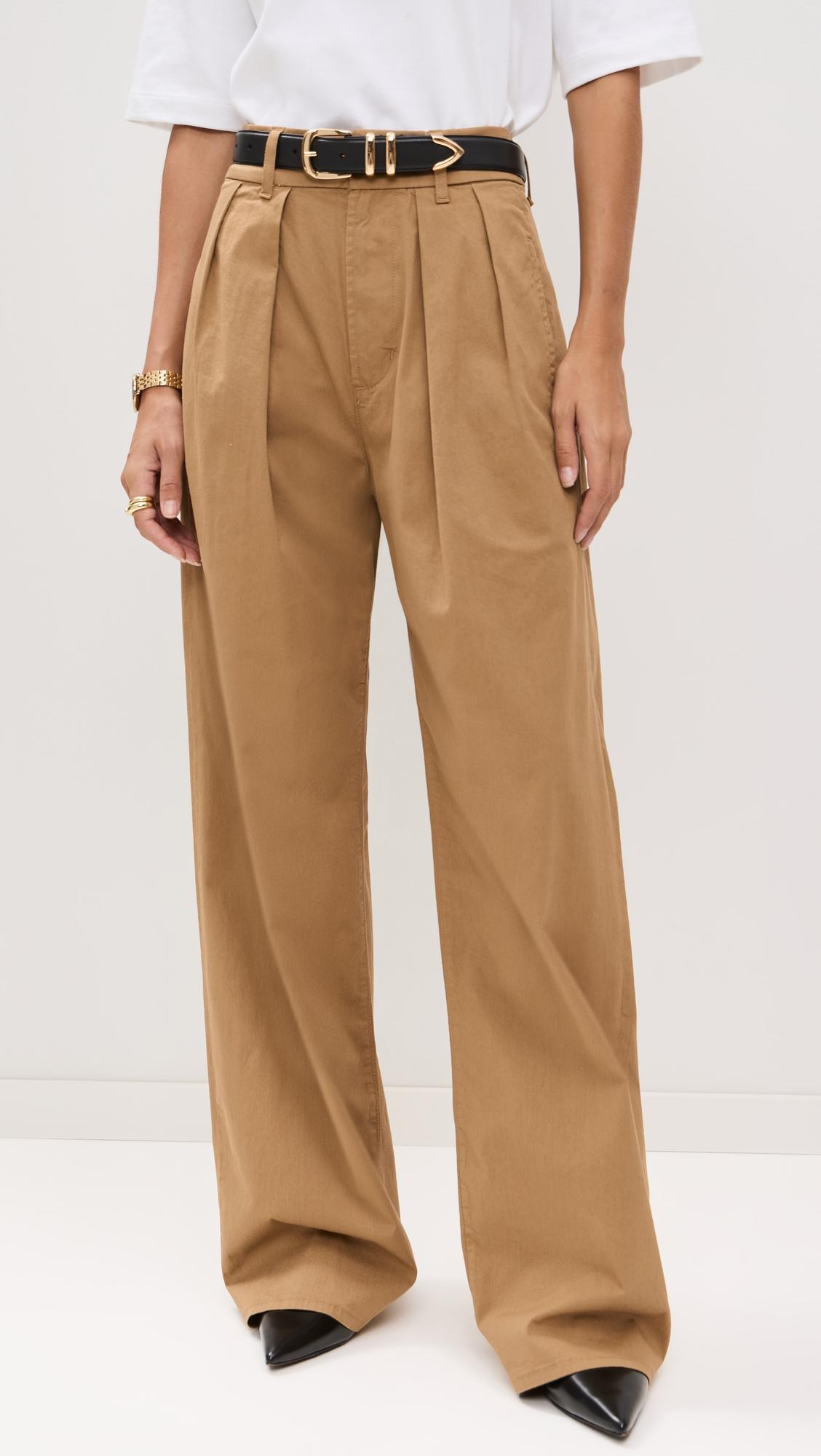 petra pleated trousers