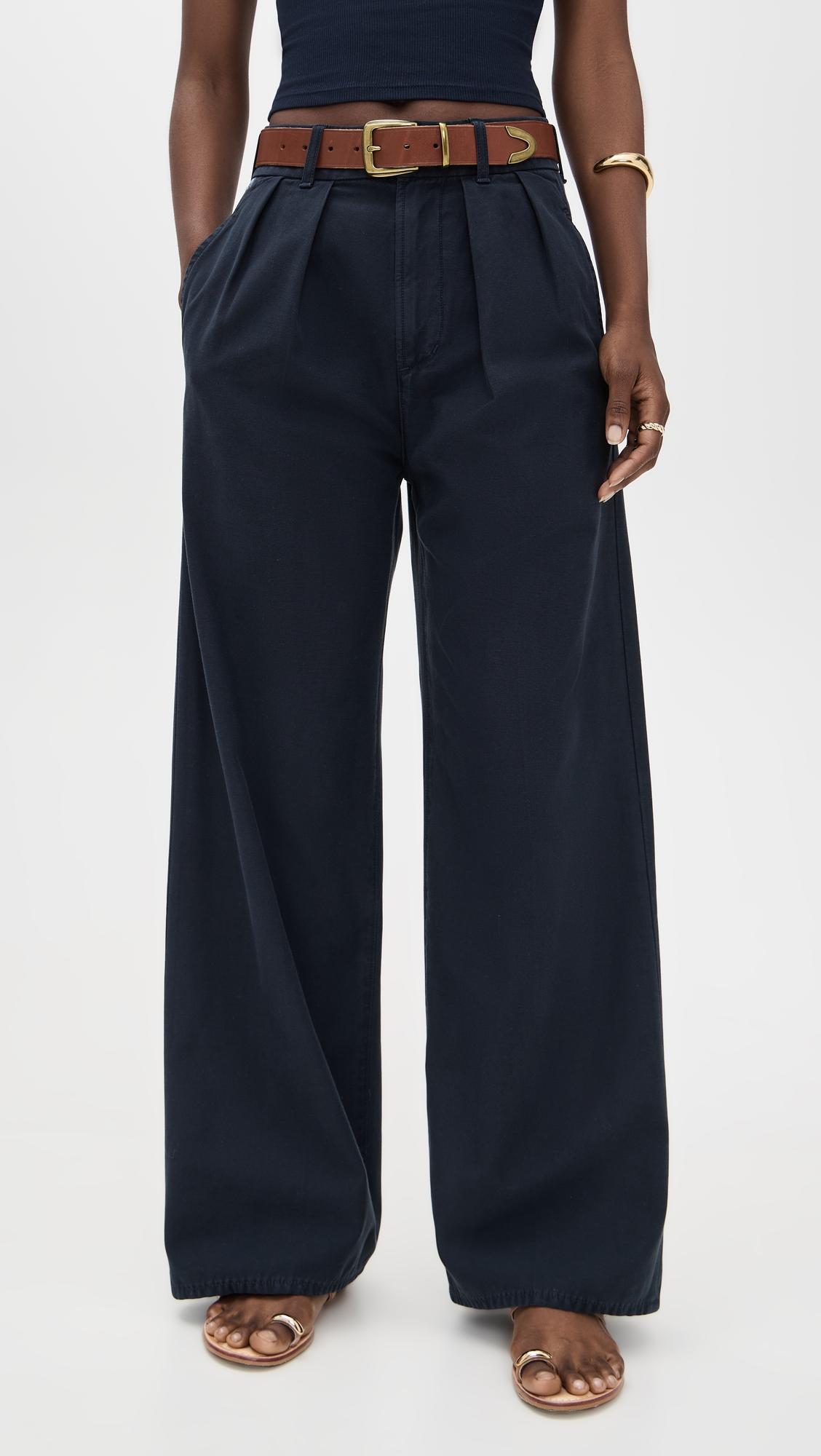 petra pleated trousers