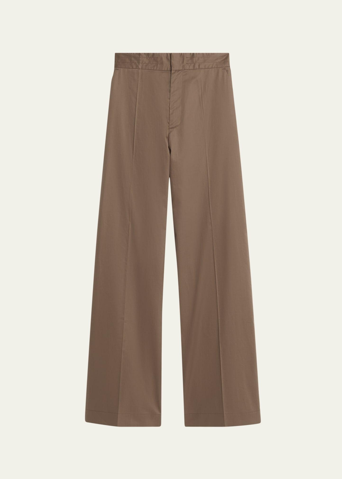 petra wide leg cotton trousers