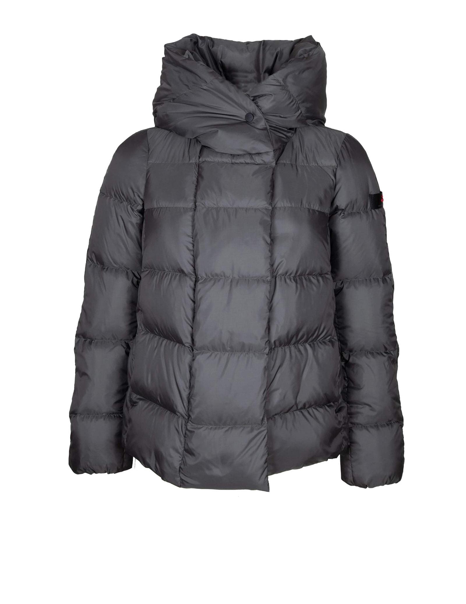peuterey tucano mqn superlight down jacket in recycled fabric, grey