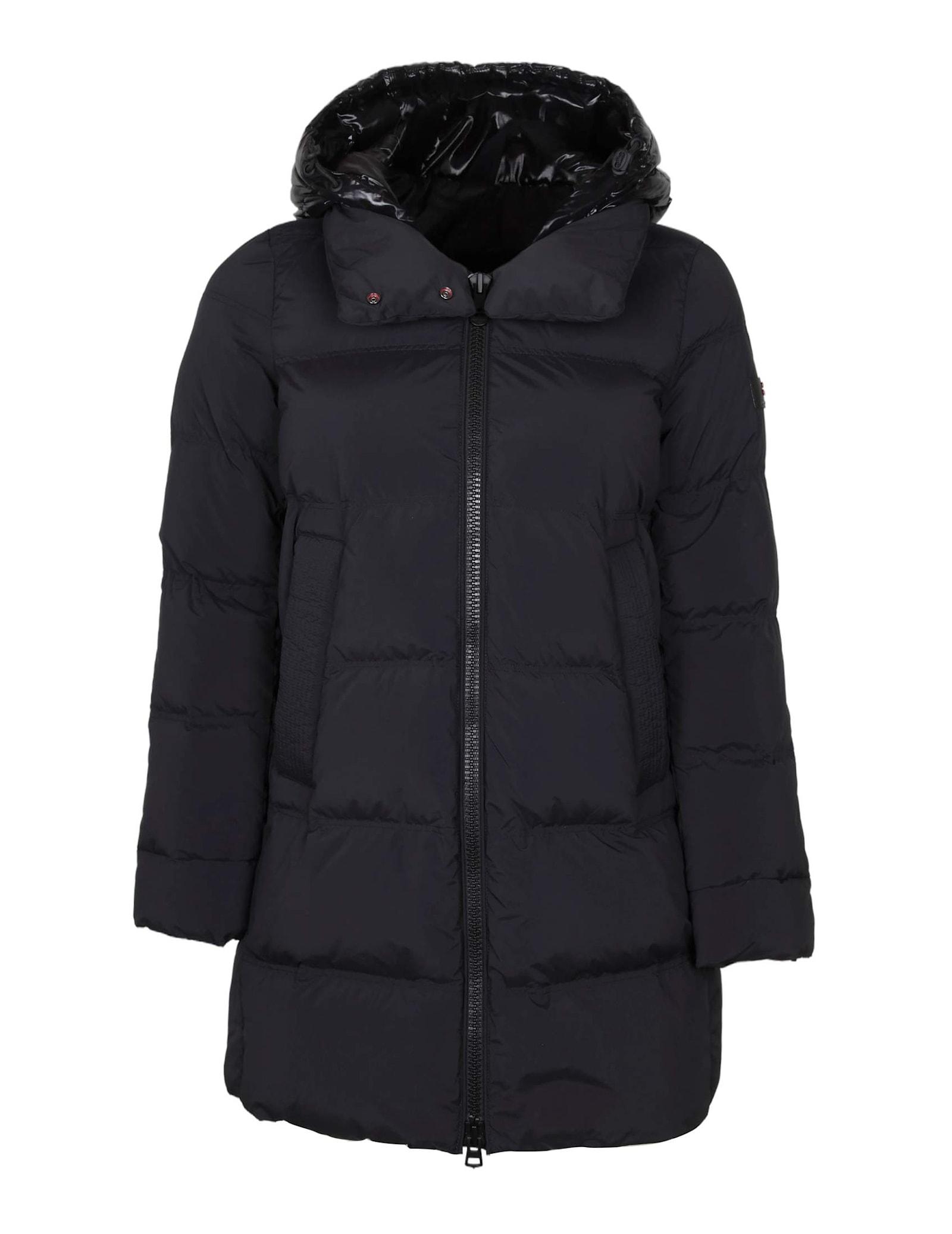 peuterey unix ml bmat double fabric down jacket black color