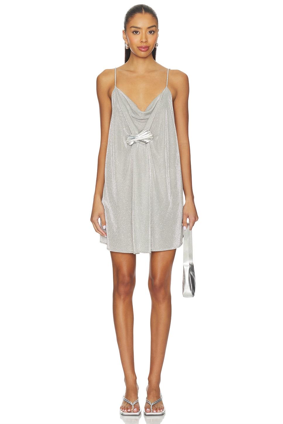 peyton cowl neck mini dress