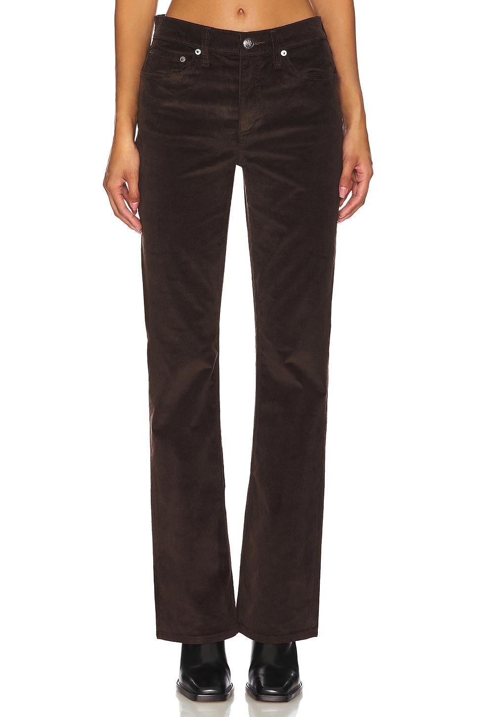 peyton mid-rise bootcut leg
