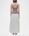 pfeiffer drop-waist bubble midi dress
