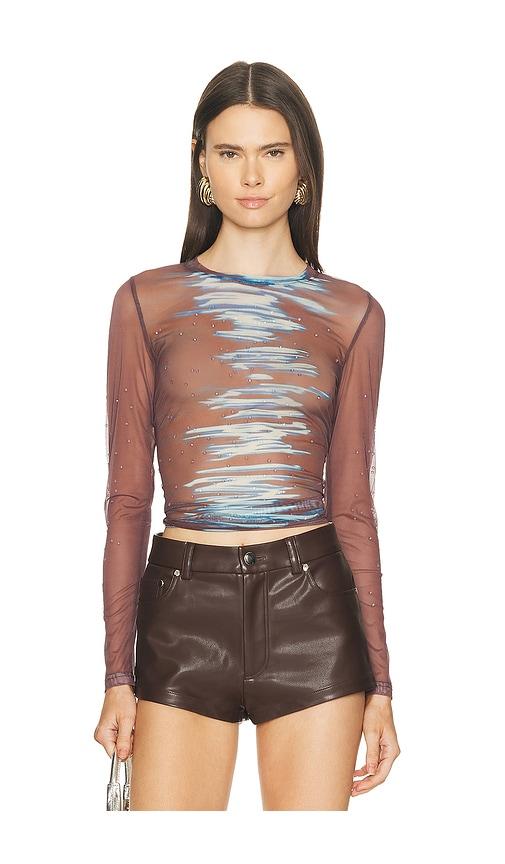 ph5 betta mesh top in brown.