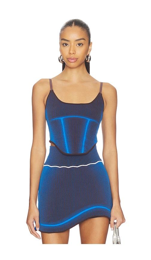 ph5 gen 11 active tank top in blue,black.