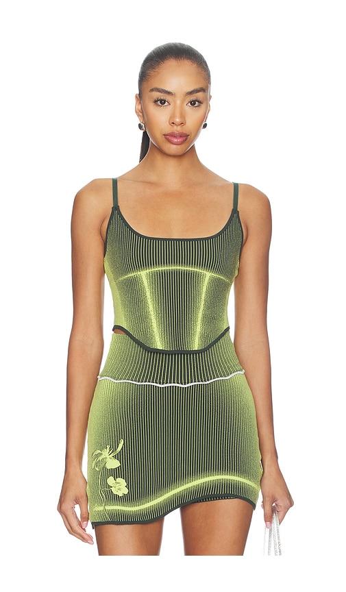 ph5 gen 11 active tank top in green.