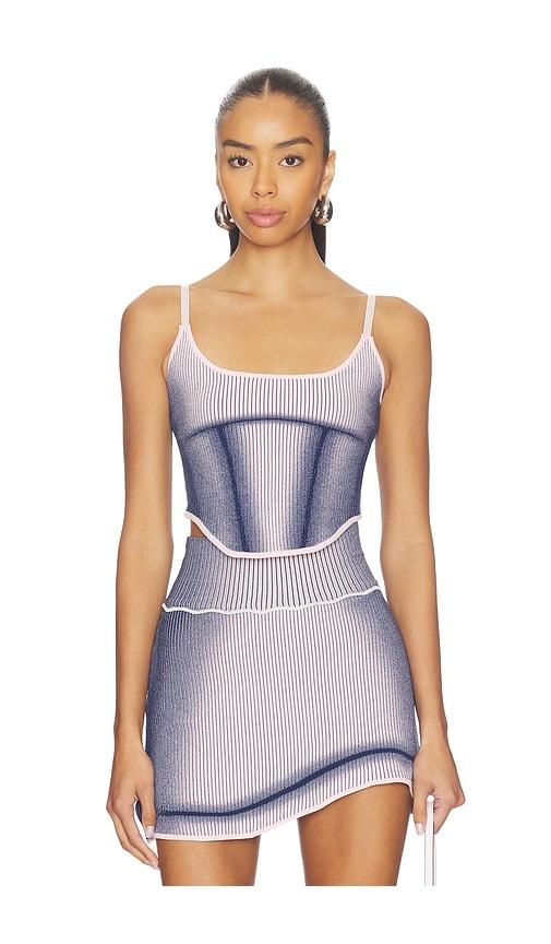 ph5 gen 11 active tank top in pink,blue. - size l (also in xs, s, m)