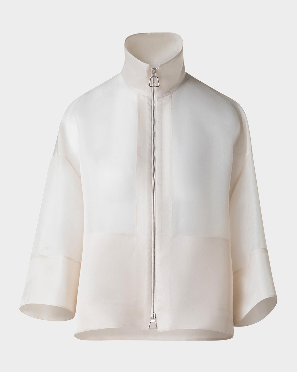 philia panama silk jacket