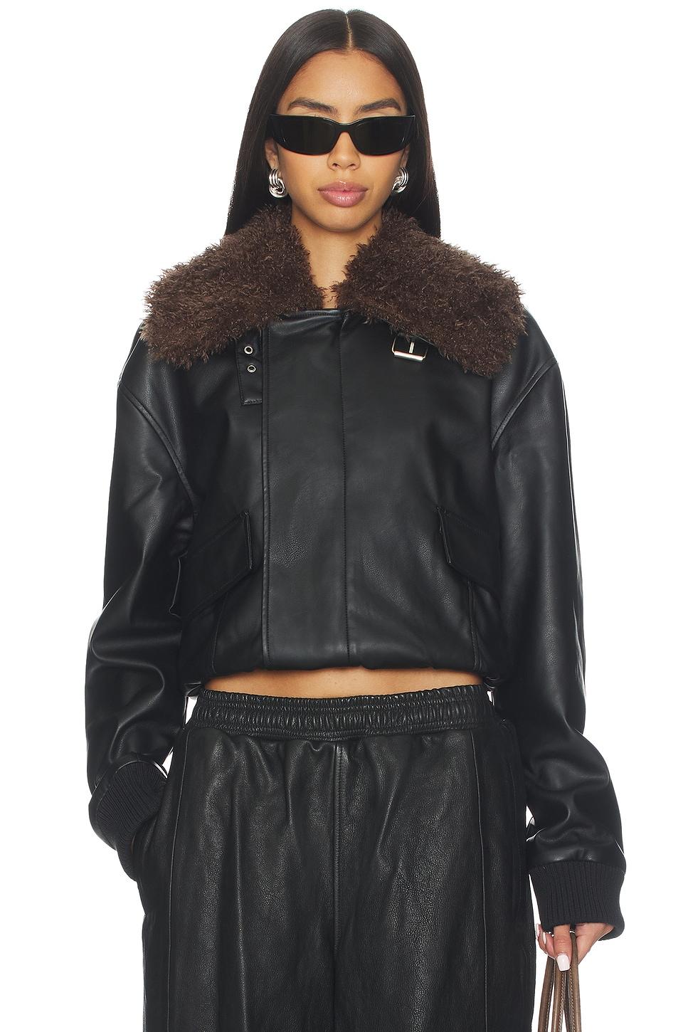 philomena faux leather jacket