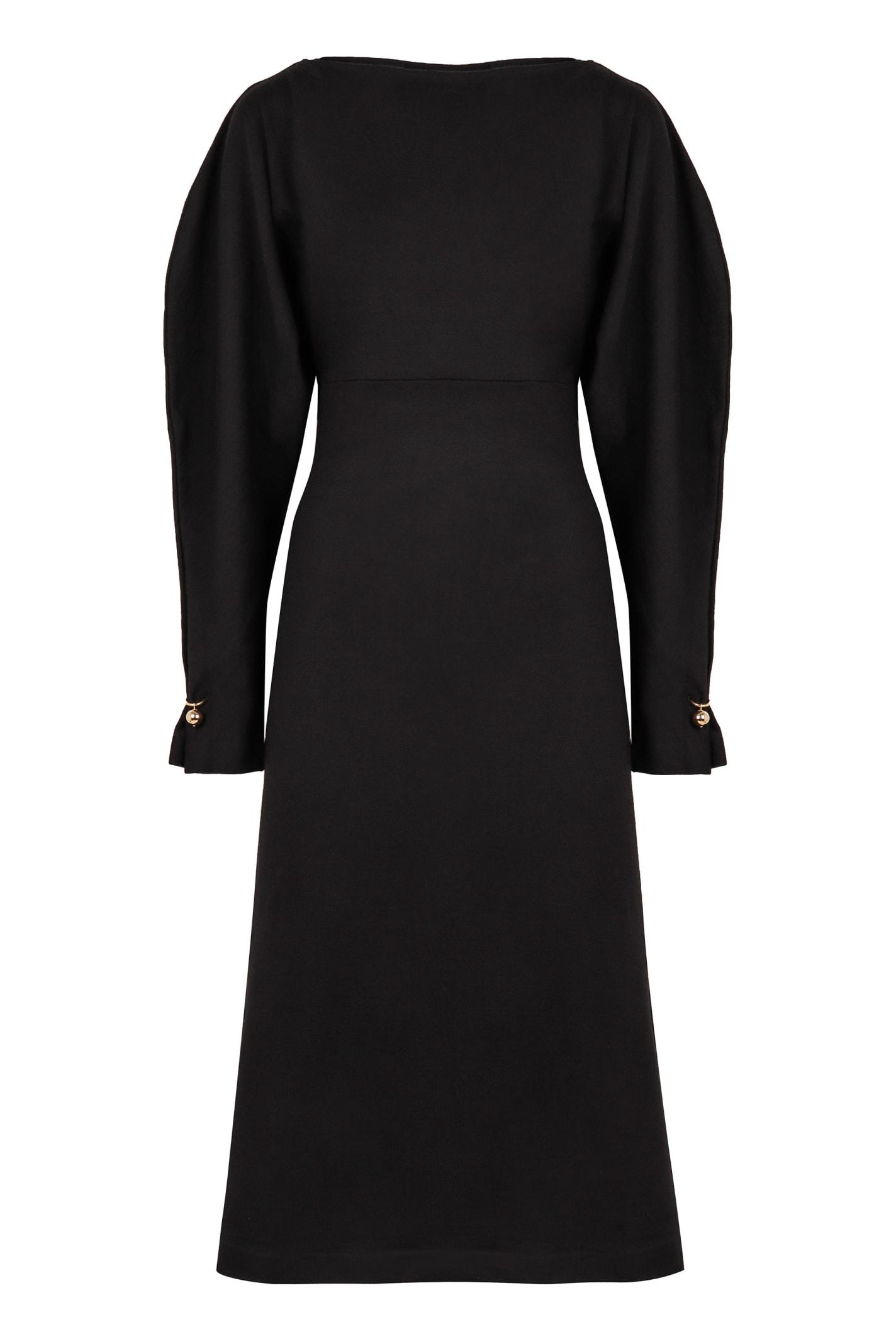 philosophy di lorenzo serafini virgin wool midi dress