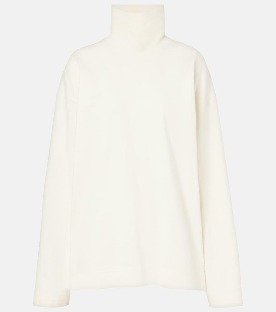 phoebe philo cotton jersey top