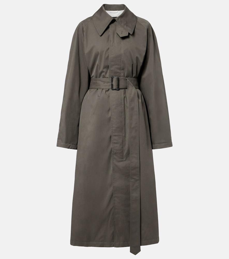phoebe philo cotton twill trench coat