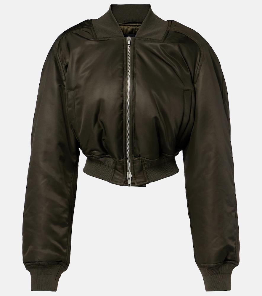 phoebe philo cropped bomber jacket