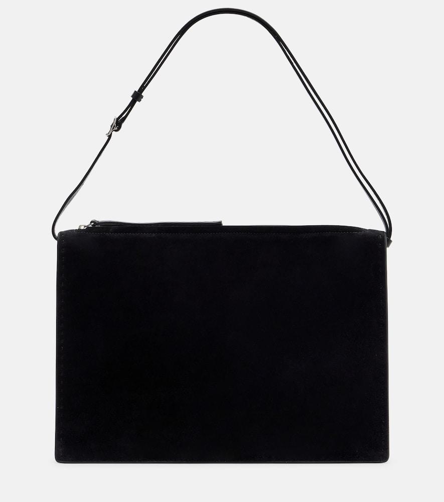 phoebe philo glove pochette suede shoulder bag