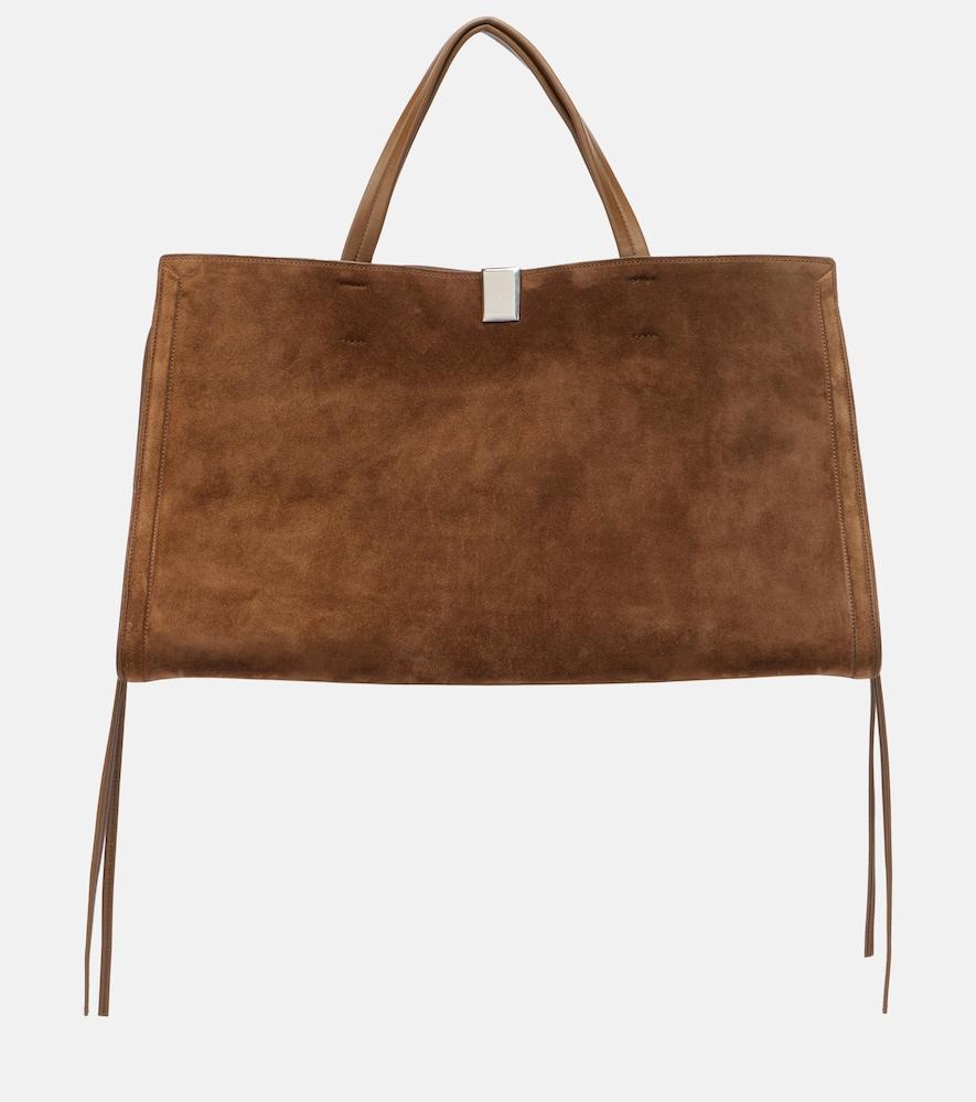 phoebe philo medium kit cabas suede tote bag