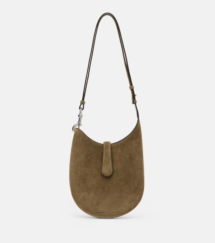 phoebe philo mini bean sling suede shoulder bag