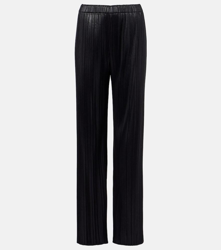 phoebe philo pleated straight pants