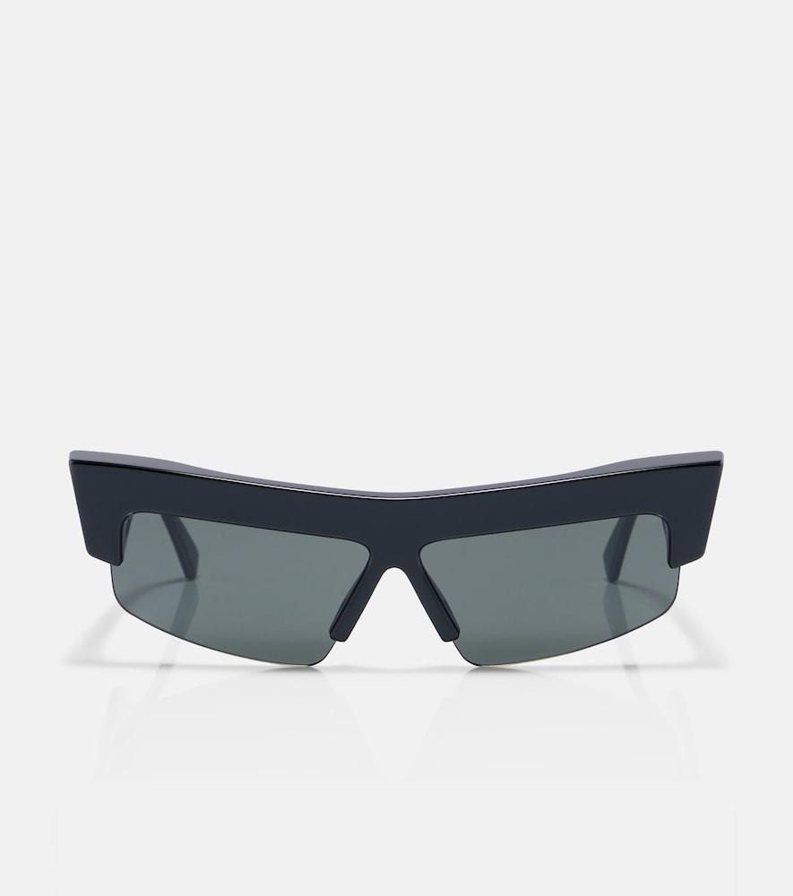 phoebe philo sliced cruise rectangular sunglasses