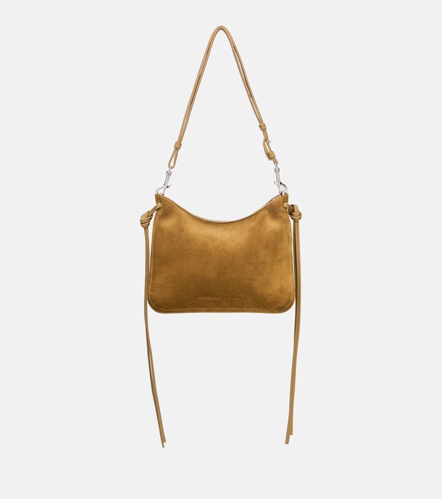 phoebe philo small gig suede shoulder bag