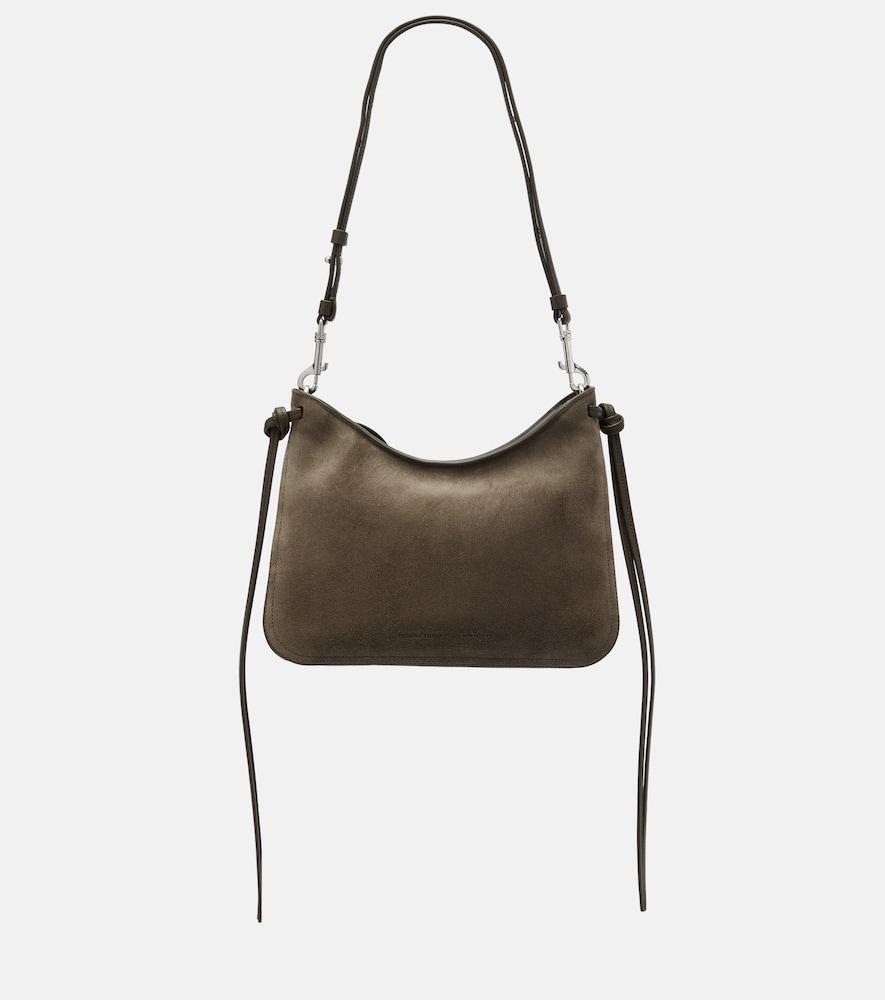 phoebe philo small gig suede shoulder bag